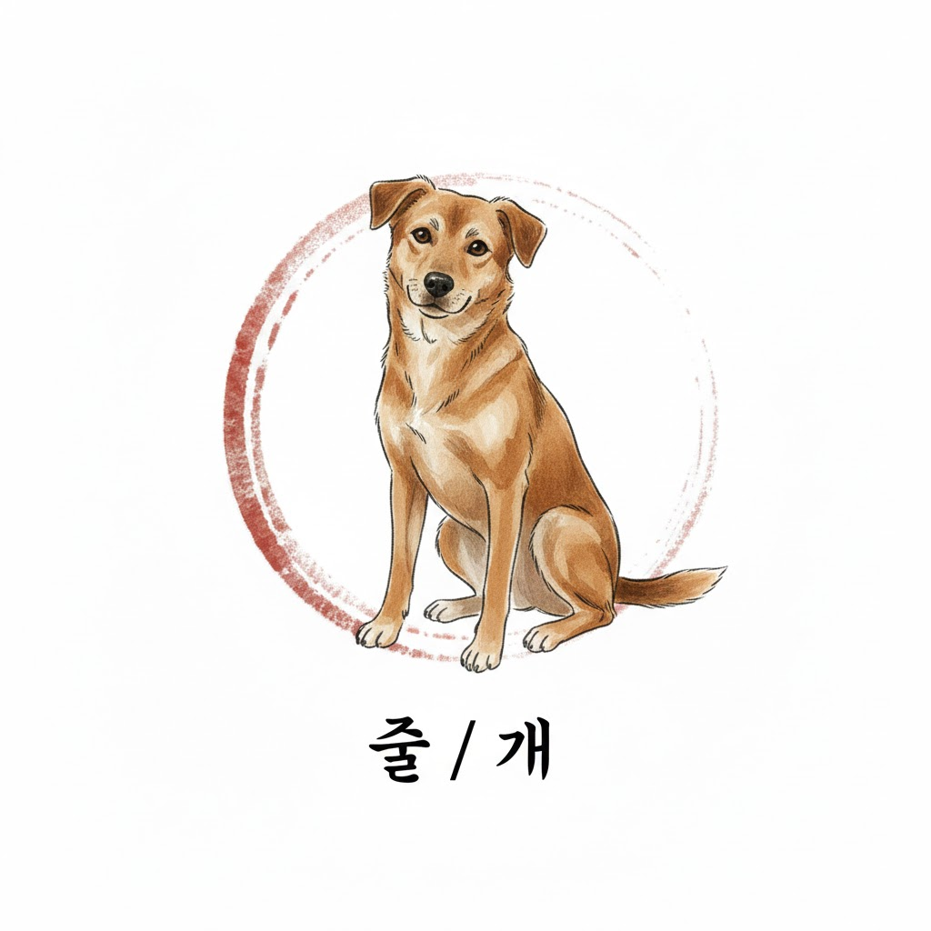 갑술일주 - 술띠 상징 이미지