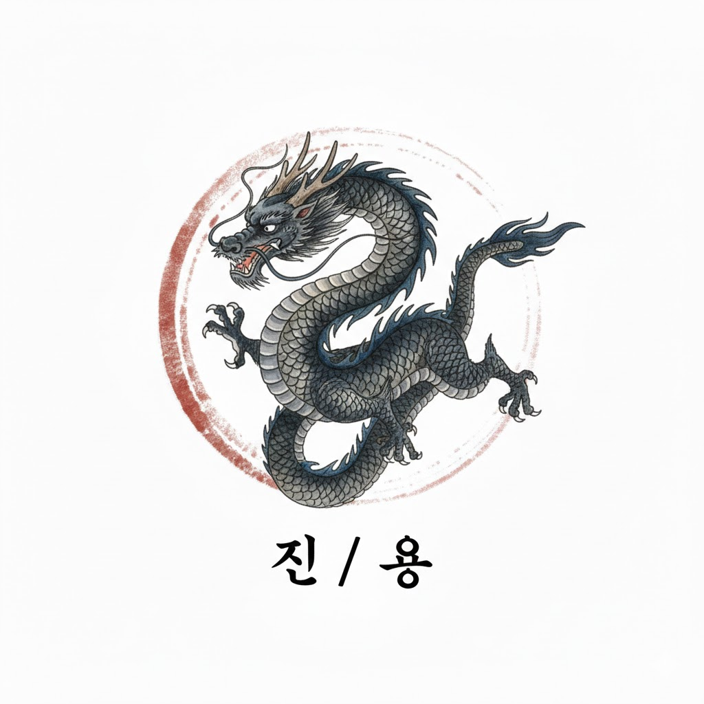 경진일주 - 진띠 상징 이미지