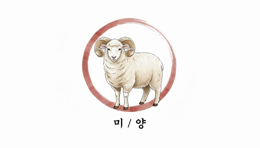 계미일주 - 미띠 상징 이미지